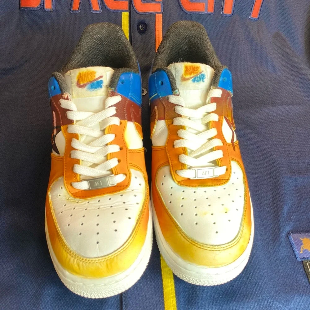 Nike Custom Astros Size 7.5 - Picture 4 of 4